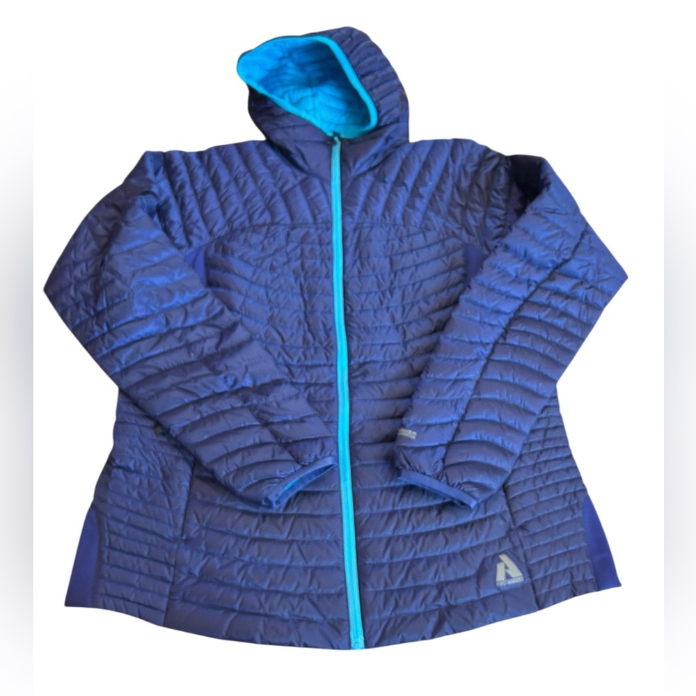 Eddie Bauer First Ascent Hooded Jacket Blue Women’s Tall XL